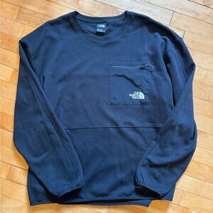 Large the north face crewneck